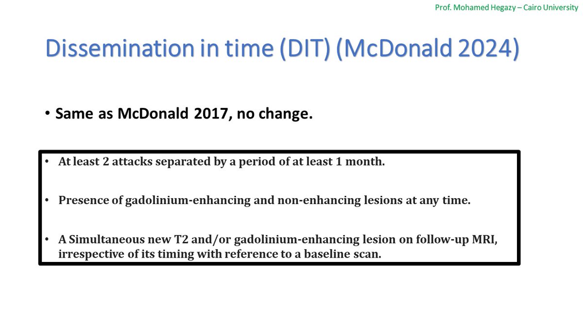McDonald Criteria 2024 <a href="/ECTRIMS/">ECTRIMS</a> @Multiple_Sclerosis