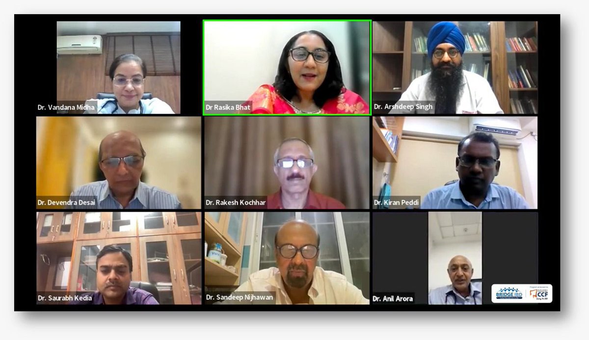 vandana_midha's tweet photo. BRIDGE IBD … successful completion of this course under the aegis of Colitis Crohn’s Foundation (India) &amp; Docfliq…
More than 2000 participants across… https://t.co/IIfztN2FZj