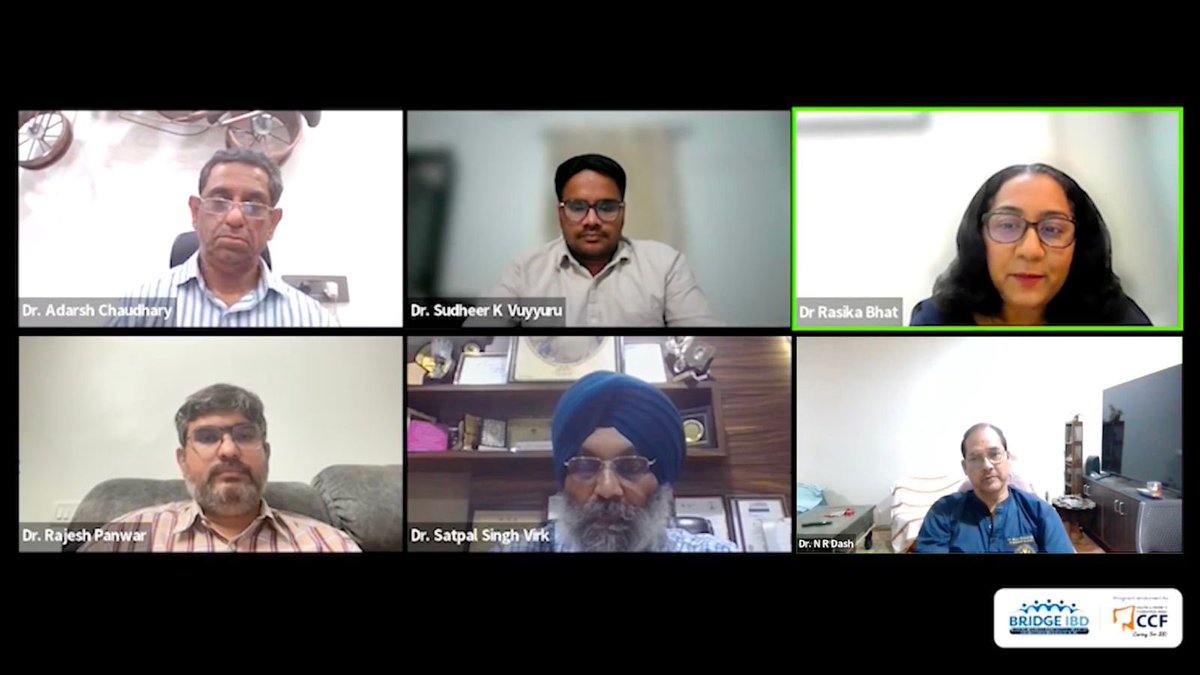 vandana_midha's tweet photo. BRIDGE IBD … successful completion of this course under the aegis of Colitis Crohn’s Foundation (India) &amp; Docfliq…
More than 2000 participants across… https://t.co/IIfztN2FZj