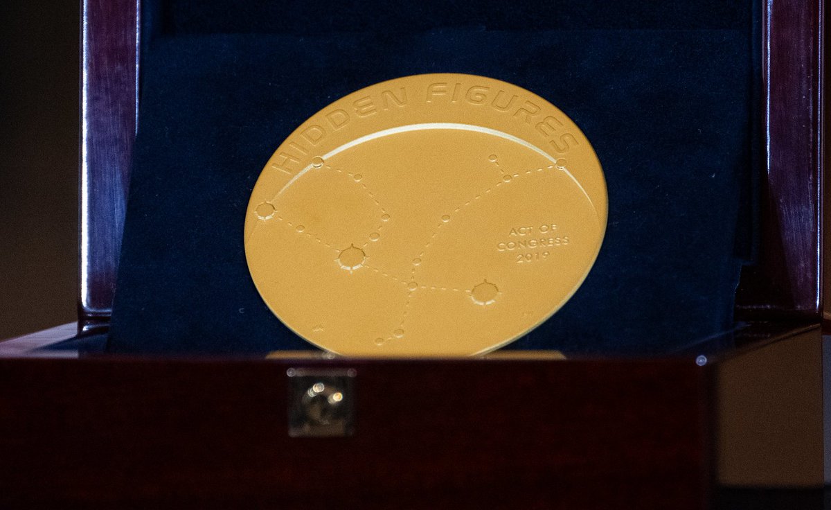 The Congressional Gold Medal was just awarded to NASA's Hidden Figures: Katherine Johnson, Dr. Christine Darden, Dorothy Vaughan, Mary W. Jackson, and the many other women mathematicians, scientists, and engineers who enabled America’s leadership in space.

As a U.S. Senator, I