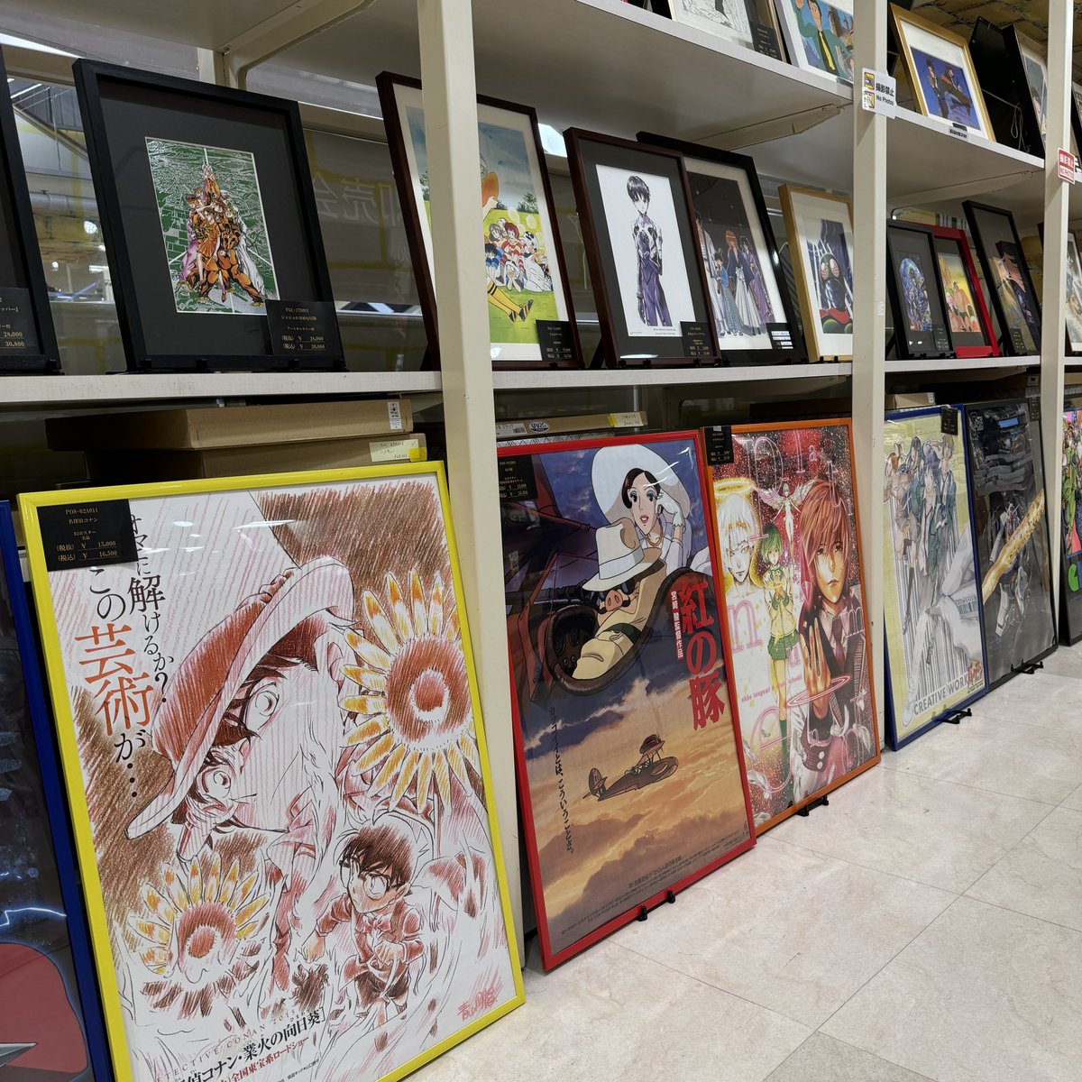 アニメセル画即売会✨ 一点一点手描きのセル画はどれも貴重な一点もの