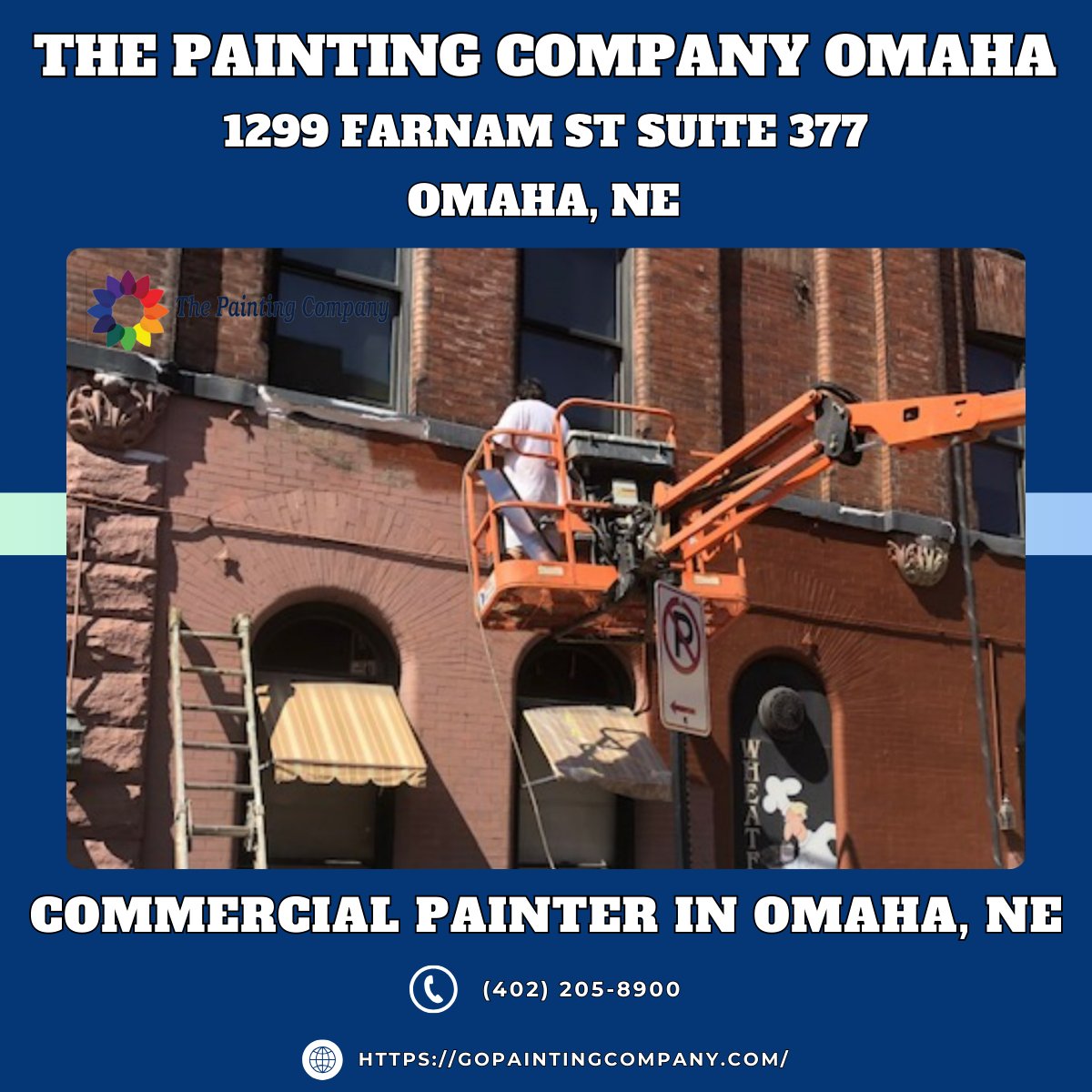 GoPaintingCo's tweet photo. Commercial Painter in Omaha, NE - The Painting Company Omaha

https://t.co/x7GMSJrxi2

The Painting Company Omaha
1299 Farnam St Suite 377
Omaha, NE 68102
(402) 205-8900

https://t.co/ZnUHG0gtkW

#CommercialPainter #CommercialPainterOmahaNE https://t.co/TdgeL53e1A