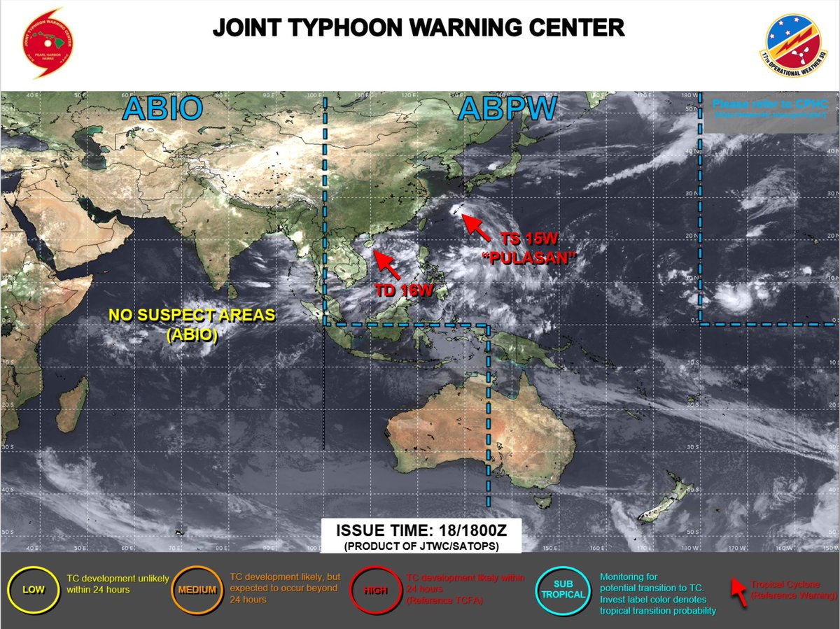 the_MIMU's tweet photo. According to Joint Typhoon Warning Center (#JTWC), the Tropical Depression 16W over South China Sea has been moving westward. It may further intensify and begin crossing into Eastern Myanmar on 21st September. Please stay informed. https://t.co/erc39nZkKL https://t.co/xWKGTCEkJf