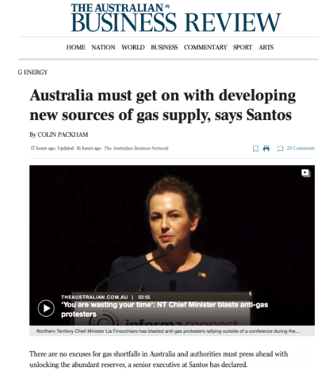 GalileeEnergy's tweet photo. In the latest warning over looming gas shortfalls, @SantosLtd says Australia must unlock its
abundant reserves to preserve economic stability and support the #cleanenergytransition.
See the @Australian 👉 https://t.co/ge0DWW0OxL https://t.co/ibg2946caT