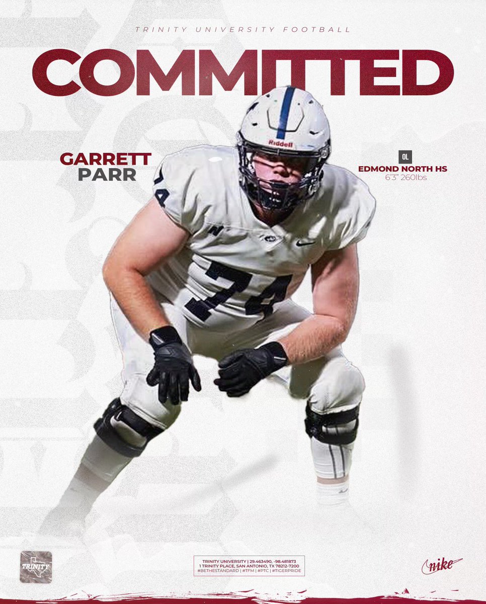 The game that I love has afforded me the opportunity to meet some amazing coaches &amp; has created some great friendships. I’m grateful to god, my family, &amp; every coach that has led and influenced me along the way. I am beyond excited to announce my commitment to Trinity University!