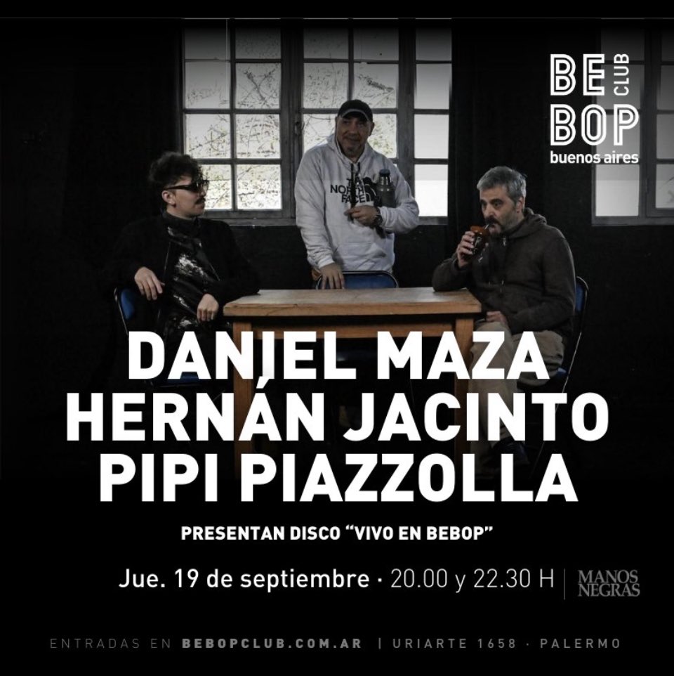 Mañana presentamos este disco en <a href="/bebopclub/">Bebop Club</a> .
Vengan !!!!