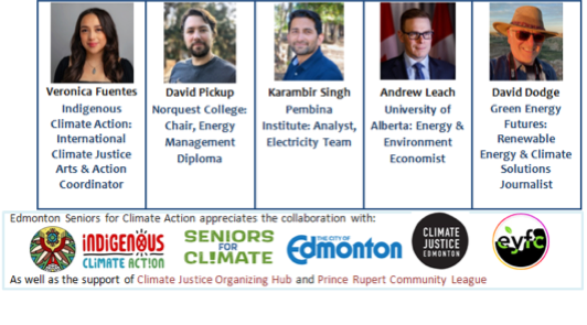 Edmonton Seniors for Climate Action will be hosting their “Later Is Too Late!” Climate Panel Discussion Event! 
This event will take place on Tuesday, October 1, from 5 – 8 pm, at the Central Lions Seniors Recreation Centre, located at 11113 113 Street NW, Edmonton. #yeg #climate
