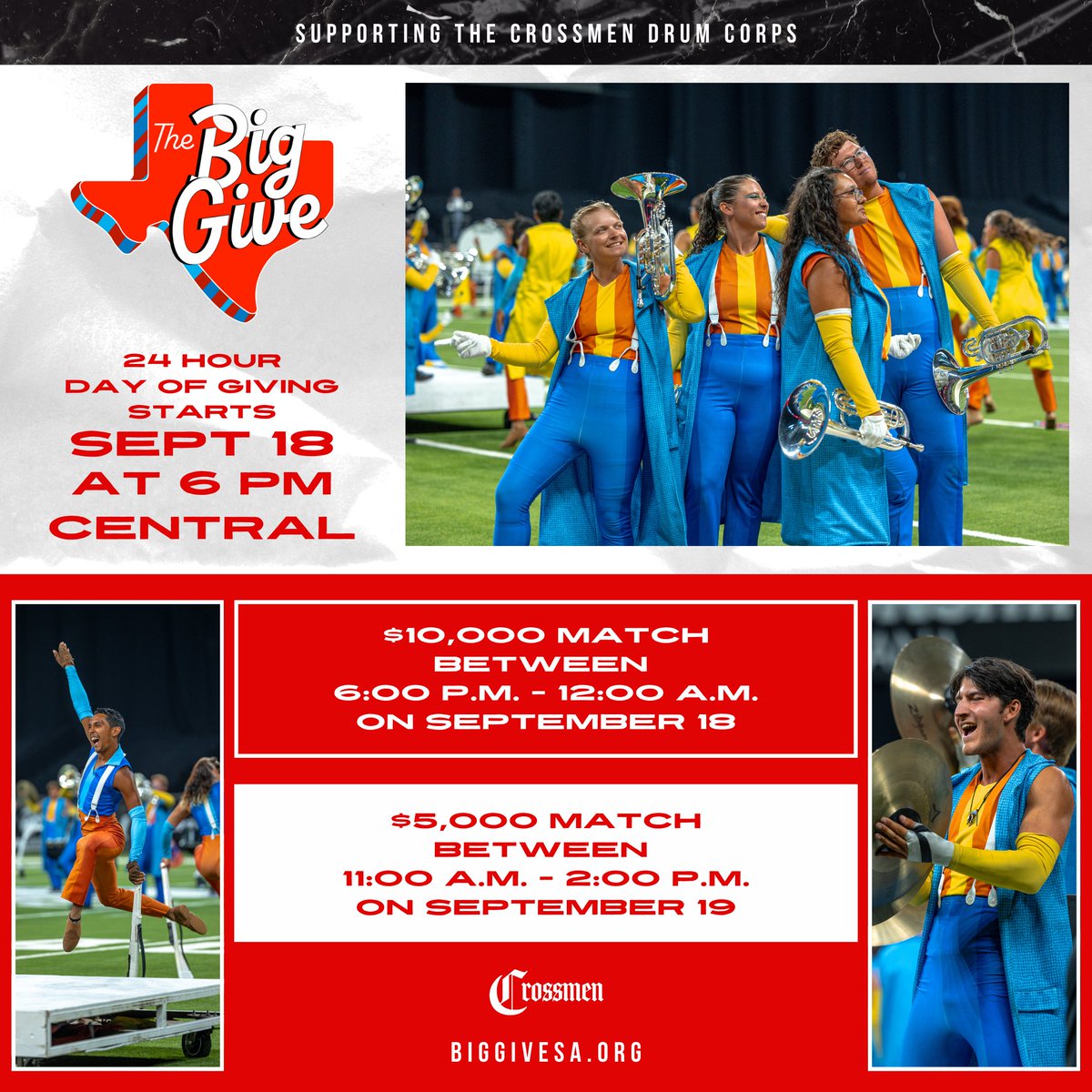 Crossmen Drum and Bugle Corps tweet media