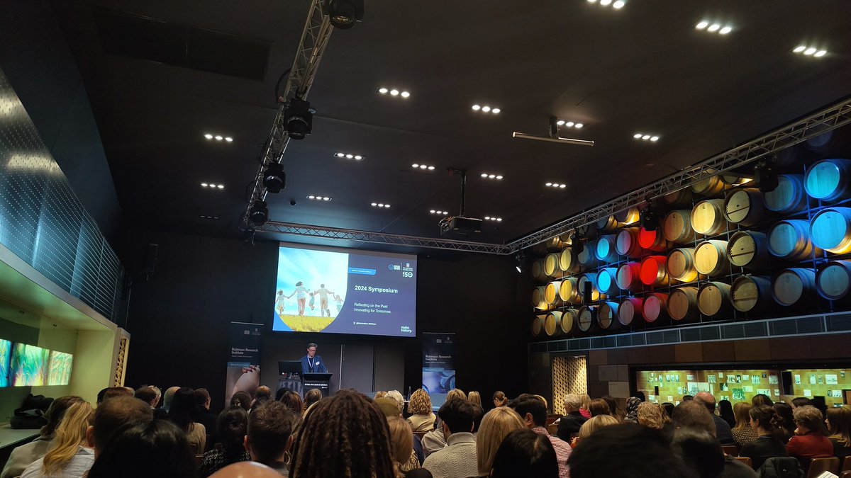 Yasmyn Winstanley (@yewinstanley) on Twitter photo One of my favourite days of the year is here, the annual RRI Symposium! This year's theme is 'reflecting on the past, innovating for tomorrow', starting with an address from our new Director, Prof David MacIntyre
<a href="/RobsInstitute/">Robinson Research Institute</a> <a href="/drdmacintyre/">David MacIntyre</a>
#RRISYM One of my favourite days of the year is here, the annual RRI Symposium! This year's theme is 'reflecting on the past, innovating for tomorrow', starting with an address from our new Director, Prof David MacIntyre
<a href="/RobsInstitute/">Robinson Research Institute</a> <a href="/drdmacintyre/">David MacIntyre</a>
#RRISYM