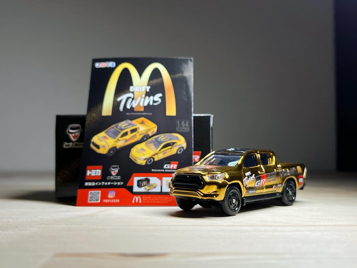 Tomica Toyota HILUX McDonald's Drift Twins Car🔥🔥 #トミカ #tomica