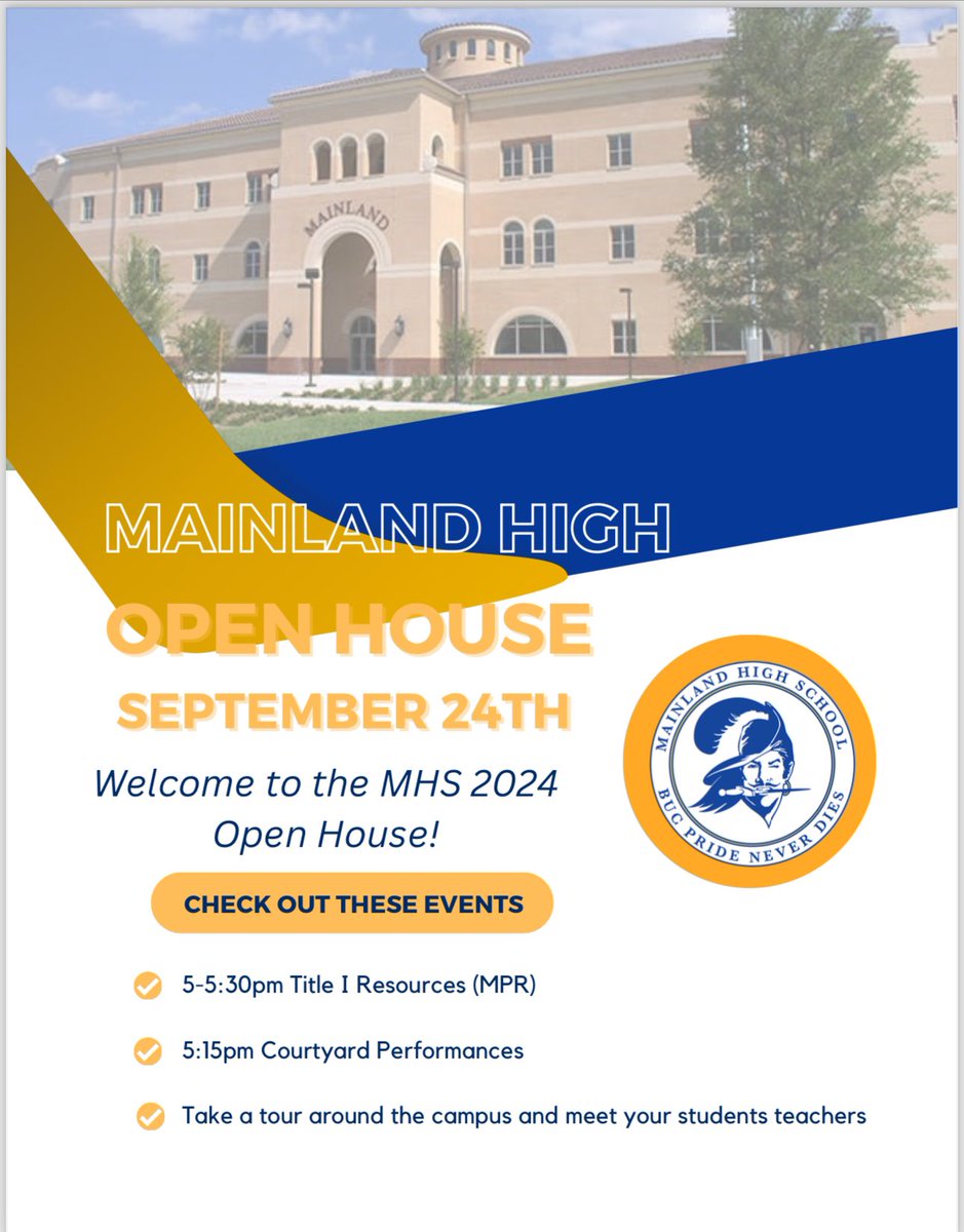 Mainland High School tweet media