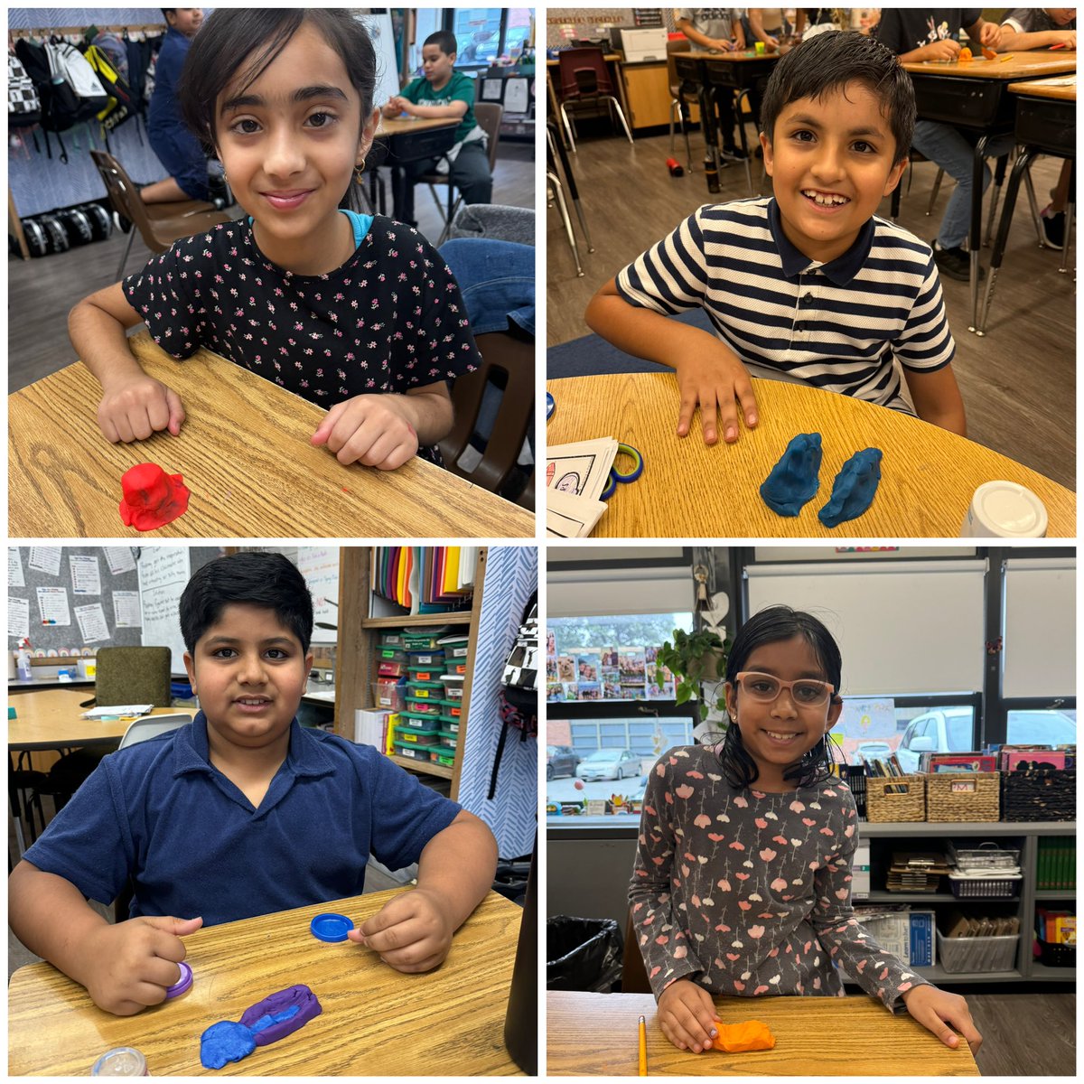 These kids made some great landforms out of clay and play doh today! <a href="/ShemeikaCharles/">SheMeika Charles</a> <a href="/HowellRoadVS13/">Howell Road Elementary School</a> <a href="/PEBarnick/">Paula Barnick</a>