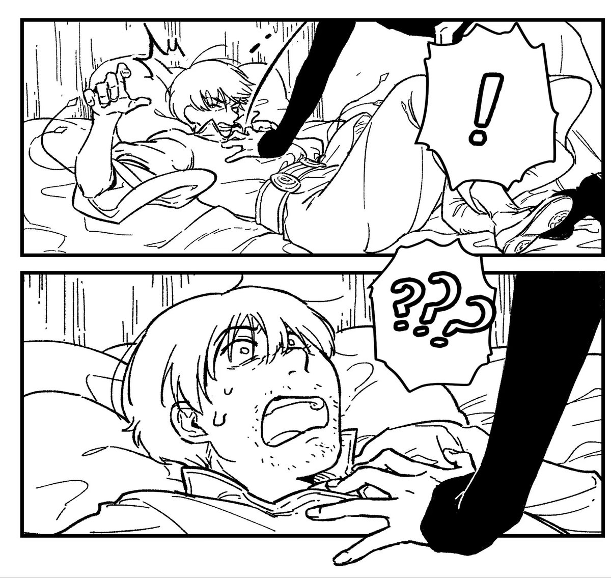 ABC83019095's tweet photo. 画漫画…画到整个人失踪…
还剩10p，我一定能画完的！！（一定（ https://t.co/anri8KqWIC