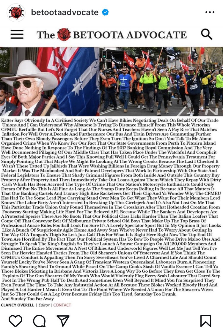 Kamala Harris’ social media team is now giving Donald Trump the ‘Bob Katter in The Betoota Advocate’ treatment.

<a href="/KamalaHQ/">Kamala HQ</a> | <a href="/BetootaAdvocate/">The Betoota Advocate</a>