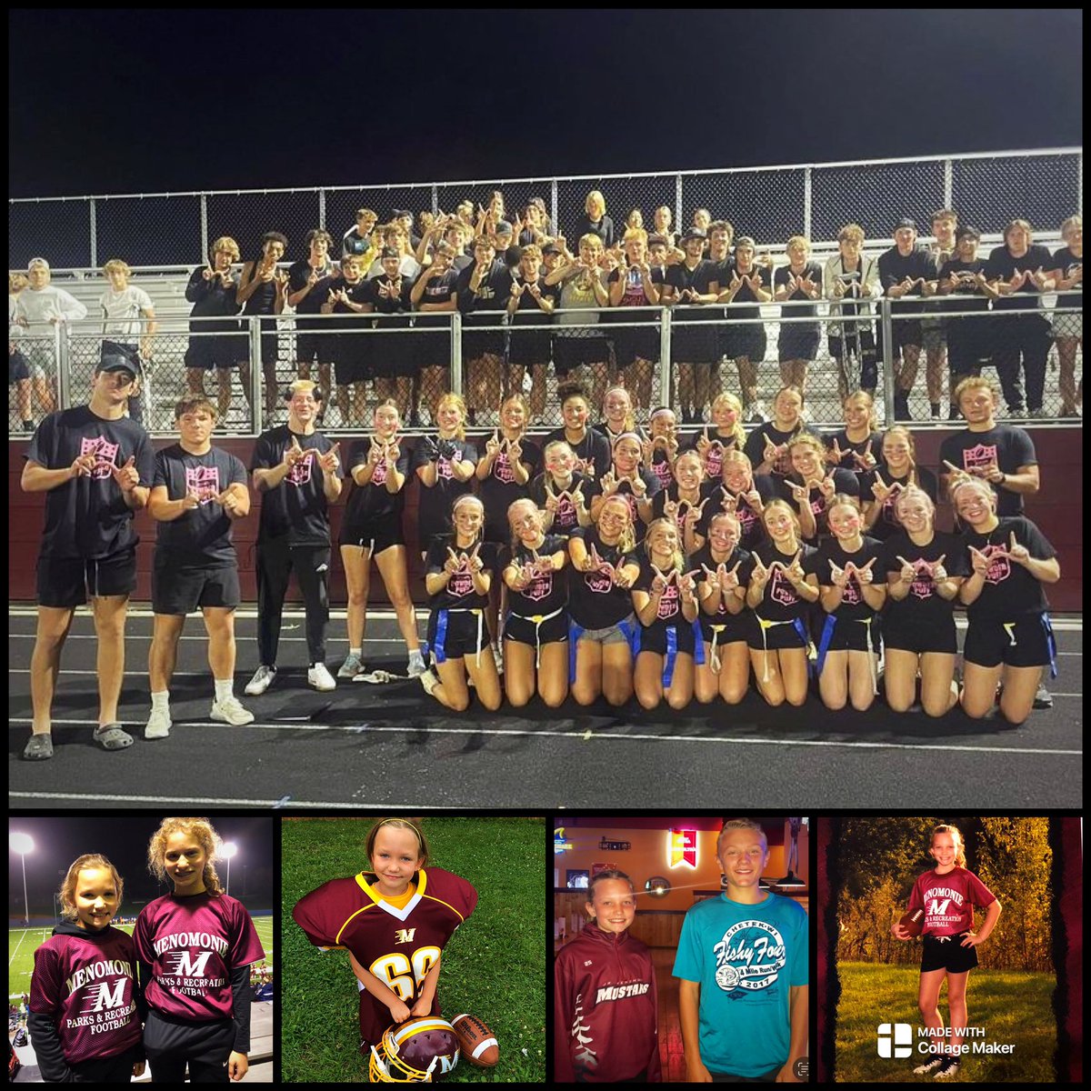 Congratulations to the Class of 2025 Senior Mustangs on their impressive 40-20 win in this year’s Powderpuff Football Game! 🏈