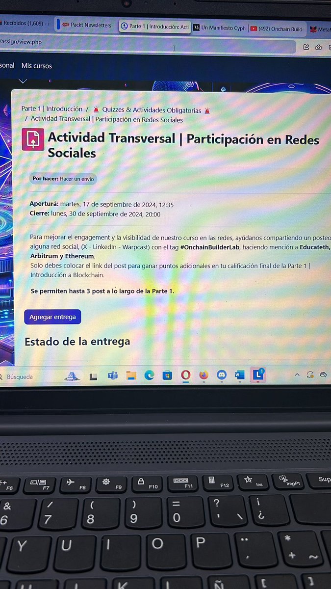 Ya hicieron la tarea?🤔 <a href="/EducatEth_/">EducatETH</a> 

#OnchainBuilderLab