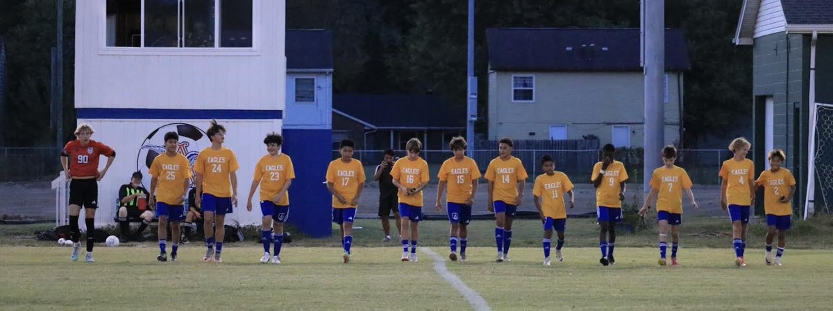 The Middle School team comes out with another win improving to 10-1-1 on the season! Jordan Martin finds the goal on an assist from Lwambo Ebuela. #GoEagles