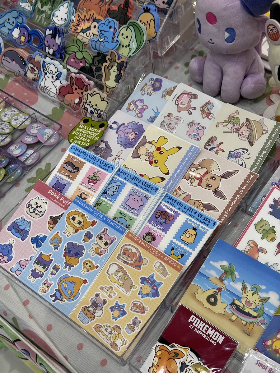 ArtByRidley's tweet photo. We are couple of days late but I know a lot of us still have the PokeCon PH 2024 hangover, but,
on behalf of @sleepymallows16 and @risse_art 

Maraming salamat po! 

for those who asked, we opened up a limited PO for those who missed the event : https://t.co/d65SFvNQza 🇵🇭 https://t.co/IgV2Pj18wr