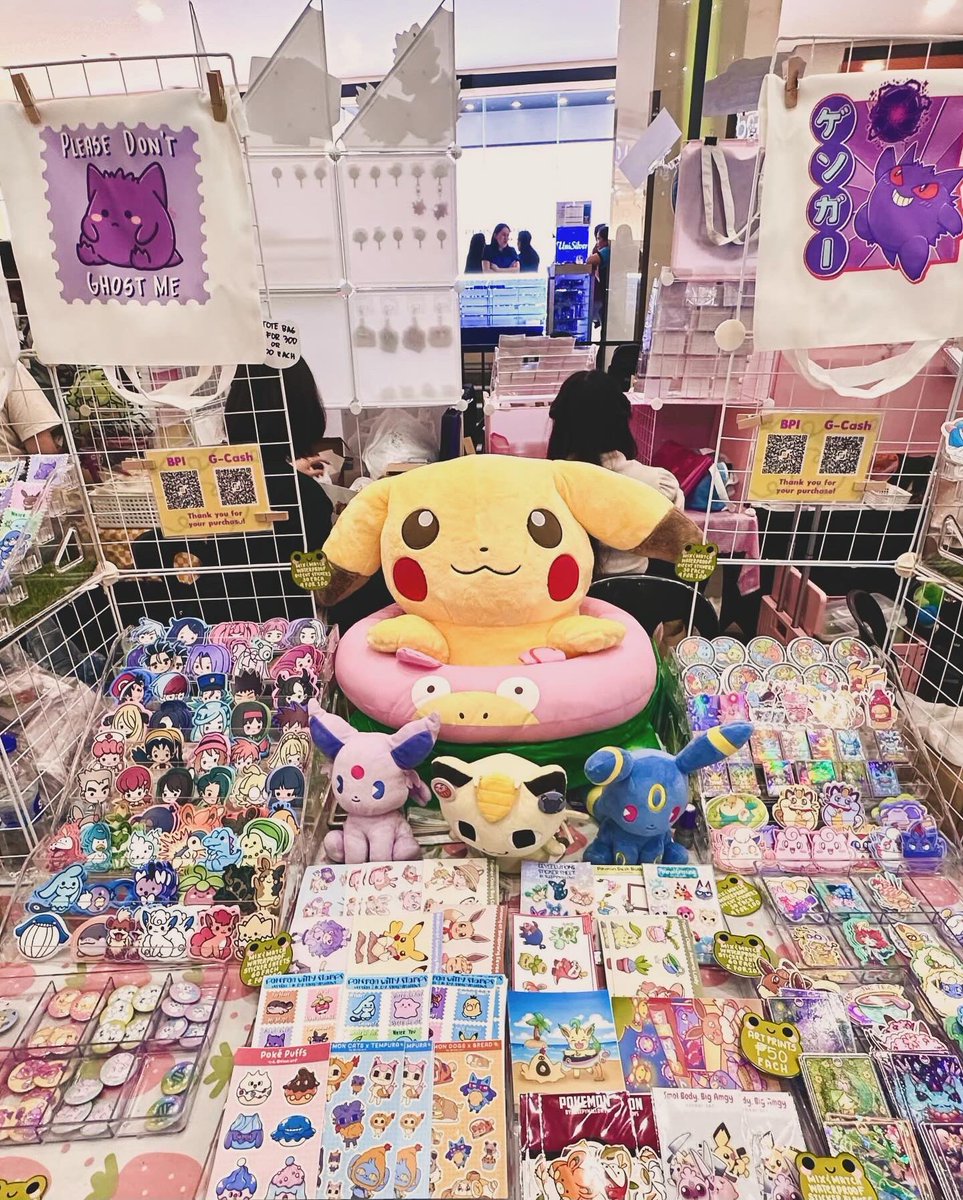 ArtByRidley's tweet photo. We are couple of days late but I know a lot of us still have the PokeCon PH 2024 hangover, but,
on behalf of @sleepymallows16 and @risse_art 

Maraming salamat po! 

for those who asked, we opened up a limited PO for those who missed the event : https://t.co/d65SFvNQza 🇵🇭 https://t.co/IgV2Pj18wr
