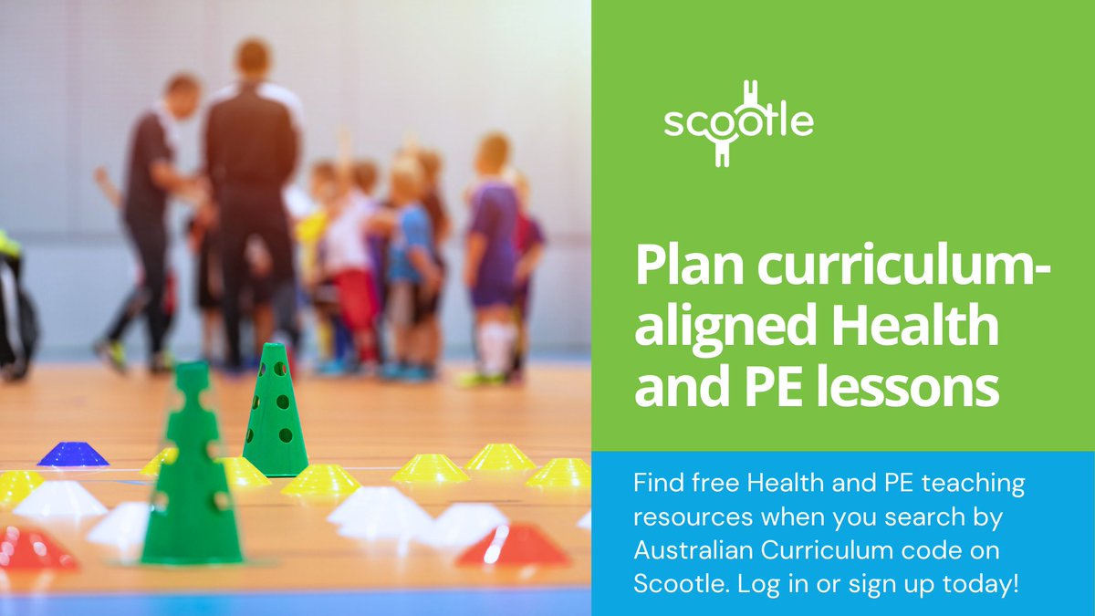 Build your Health and PE lesson plans with Scootle. Browse by Australian Curriculum area to find regularly updated, free curriculum-aligned content for Australian classrooms. Explore today: ow.ly/eS5Z50TqzKw