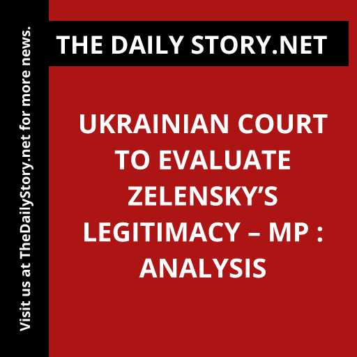 thedailystory_X's tweet image. "High-stakes ruling! Ukrainian court set to determine #Zelensky's legitimacy. Political turbulence looms ahead. #UkraineAnalysis"
Read more: thedailystory.net/ukrainian-cour…