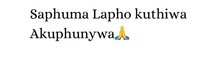 Sienethemba's tweet photo. ❤️ https://t.co/T6fehAt36Q