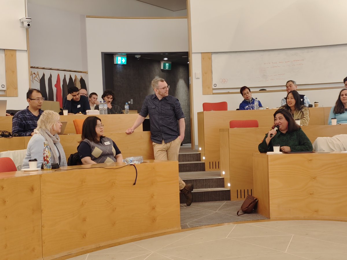 Cognitive Neuroscience Hub (@cogneurounimelb) on Twitter photo Fantastic line up of academics at the panel discussion on Disordered Brain, featuring Dr Antoinette Poulton <a href="/antwo/">Jajang Freestyle</a>, A/Prof Adeel Razi <a href="/adeelrazi/">Adeel Razi</a>, Dr Shuting Li and Prof Alex Fornito <a href="/AFornito/">Alex Fornito</a>
Intrigued by the questions raised by the audience too! Fantastic line up of academics at the panel discussion on Disordered Brain, featuring Dr Antoinette Poulton <a href="/antwo/">Jajang Freestyle</a>, A/Prof Adeel Razi <a href="/adeelrazi/">Adeel Razi</a>, Dr Shuting Li and Prof Alex Fornito <a href="/AFornito/">Alex Fornito</a>
Intrigued by the questions raised by the audience too!