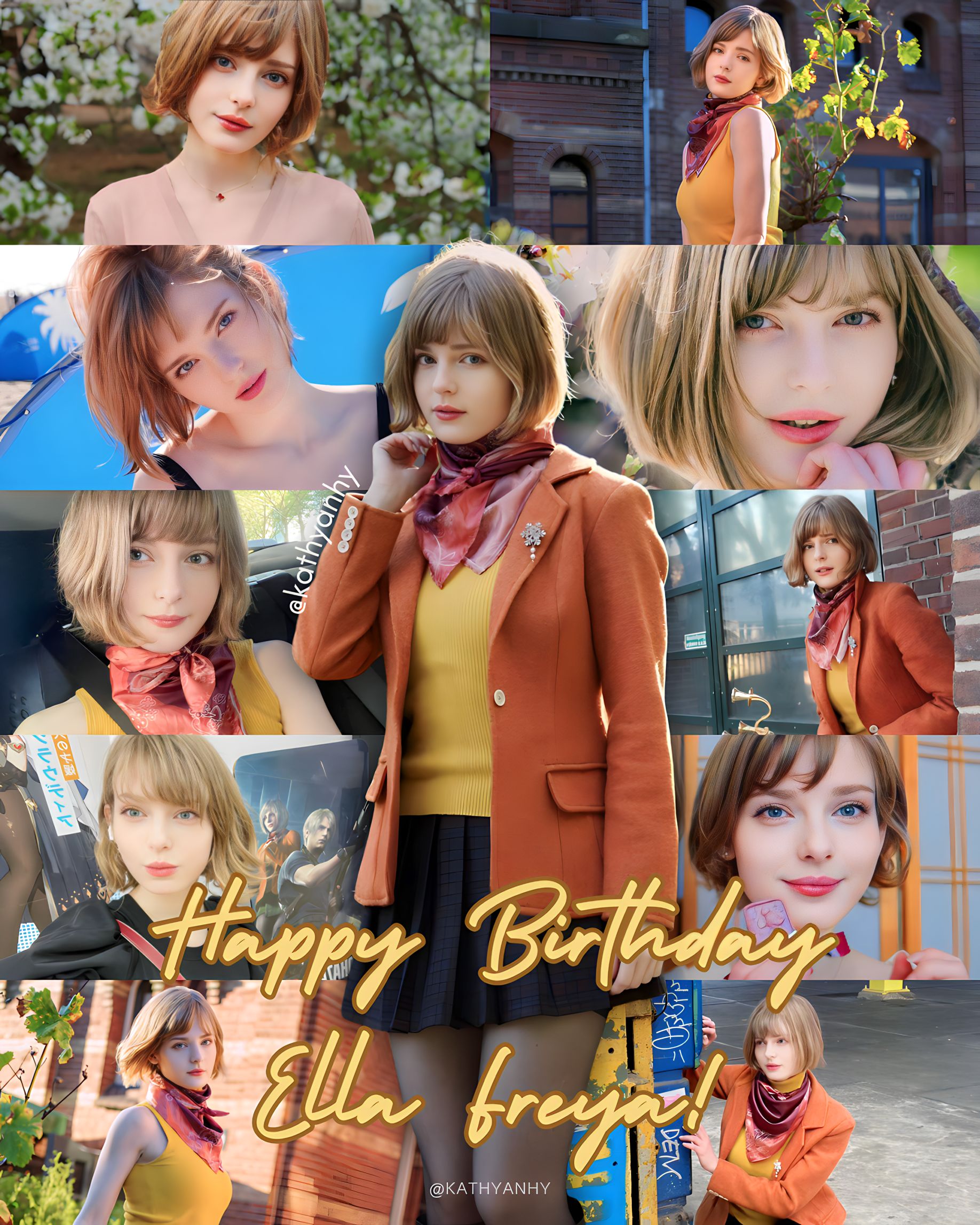 Amazon.co.jp: エラフレイヤ Ella Freya 直筆サイン入り2Lサイズ