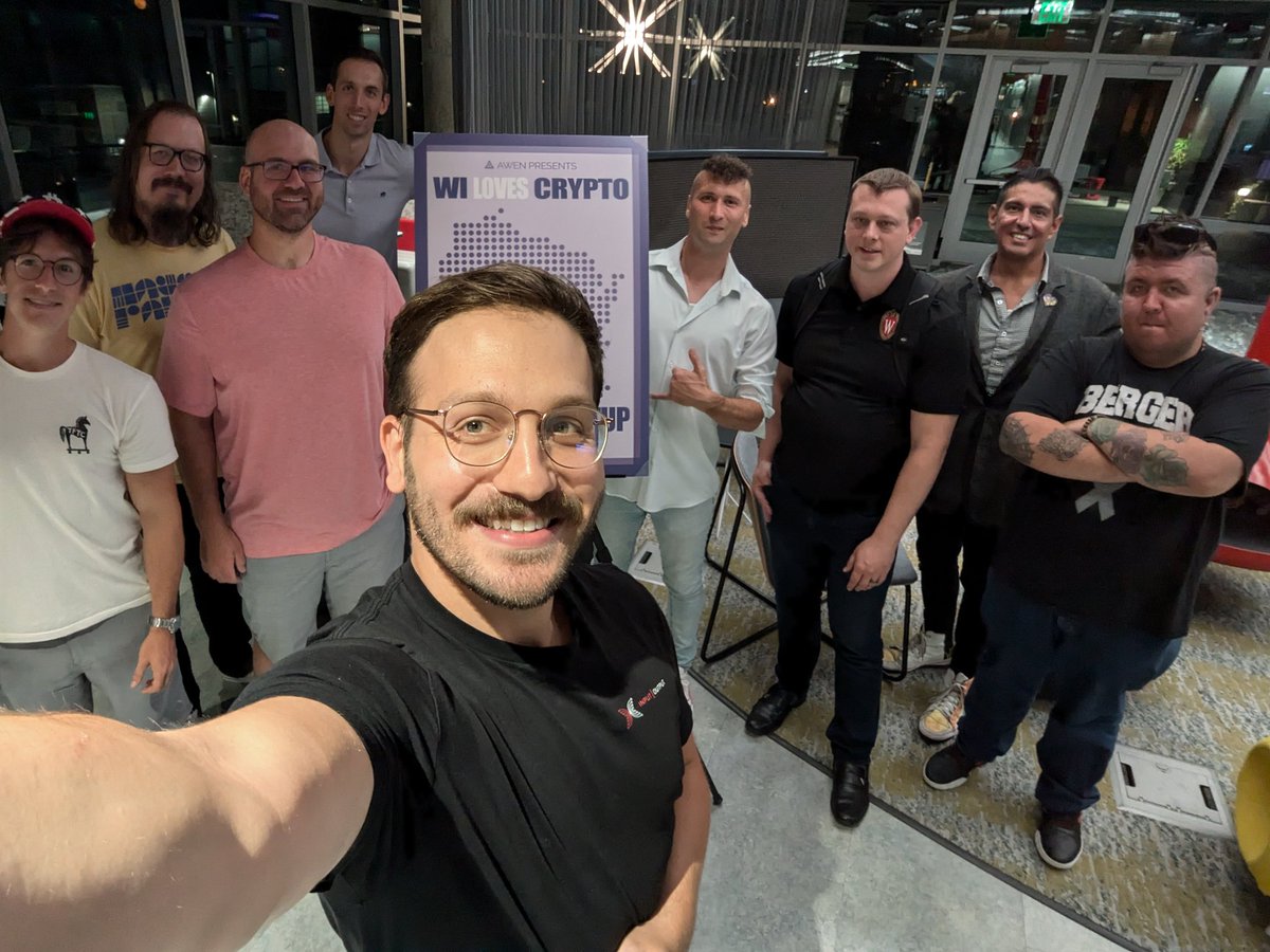 awen_online's tweet image. Tonight was a very successful Madison Crypto Meetup at @StartingBlockM thanks to @standwithcrypto 🪄✨

Madison is Wisconsin's Capitol and is the place where state legislation will be affected. It's a very strategic place for the future of Wisconsin crypto policy. ⚖️

It turns…