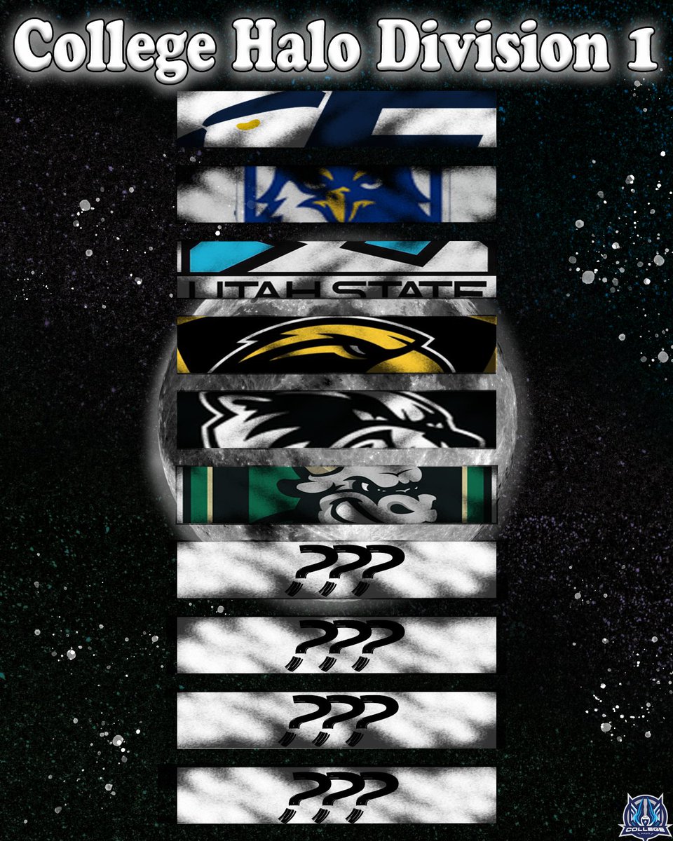 🚨Last weekend four teams punched their ticket to Division 1!

🗓️This weekend four more look to join them!

Congratulations to <a href="/USUEsports/">USU Esports Club</a> , <a href="/USMesports/">Southern Miss Esports</a> , <a href="/uvuesports/">Utah Valley Esports</a> , and <a href="/USF_Esports/">USF Esports</a>  for joining <a href="/Fisher_Esports/">Fisher Esports</a> and <a href="/UNG_Esports/">North Georgia Esports</a> in division 1!