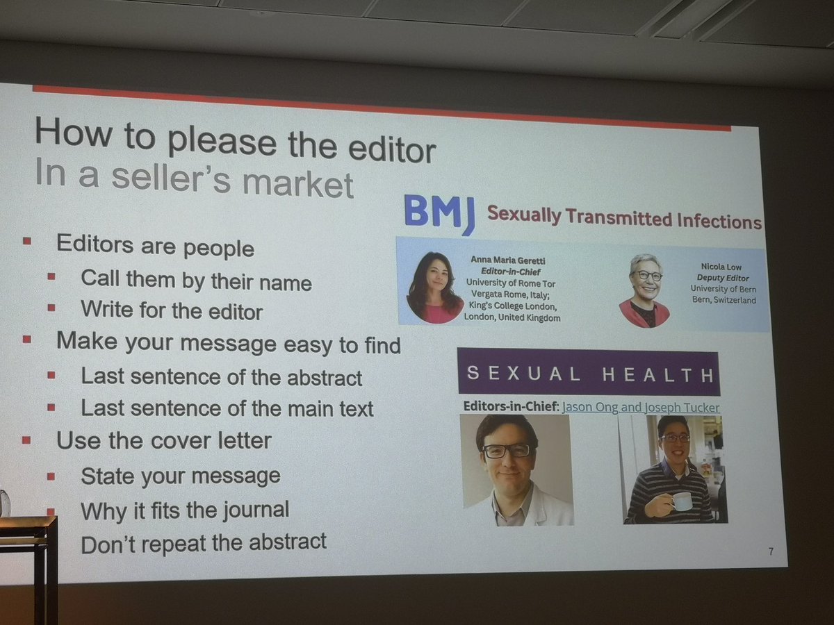 "Find out who the edit of the journal is, call them by their name, and write for them"... This message will stay with me forever #IUSTI2024 #ERC