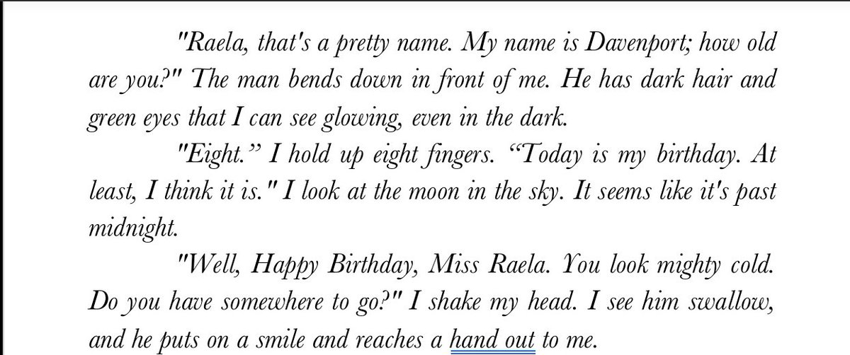 ItsSoLinz's tweet image. #WIPSnips a couple of sections where I mention birthdays!