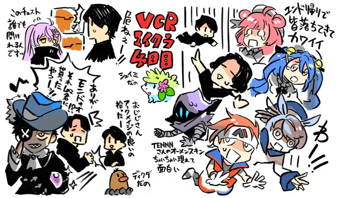Lazさんがダンジョン行くと紫宮さんとおじじさんがイベントキャラみたいになってて楽しい
#VCRマイクラ #ラズ絵 
