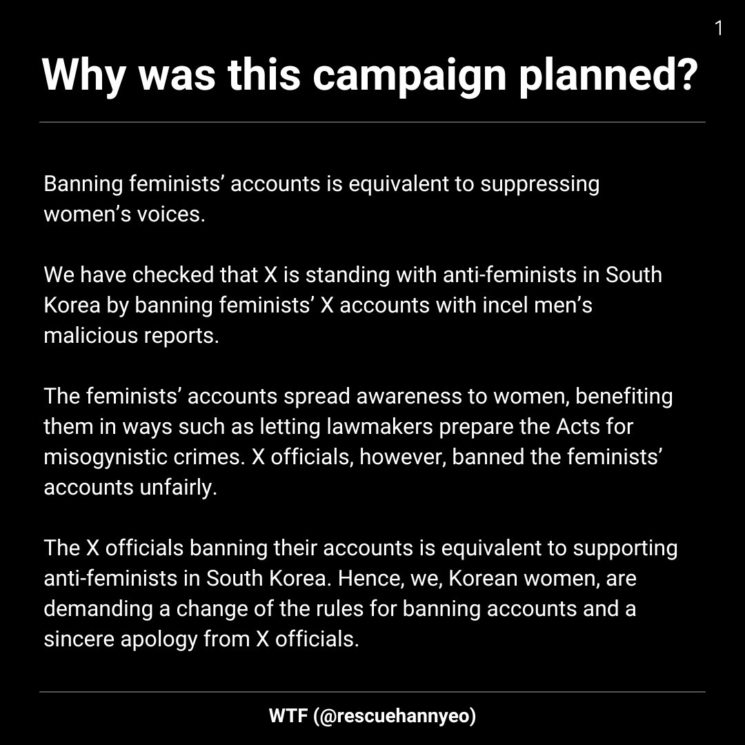 This is an announcement for our hashtag movement against X’s misogynistic actions on Sep. 21st. We ask for your participation sincerely. Thanks.