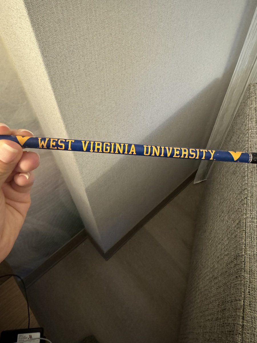 Found this while touring the CVID building at CSU. Once a Mountaineer, always a Mountaineer #letsgomountaineers #WVU