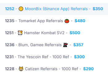 TuanNguyen_6789's tweet photo. Đã có ref Moonbix trên https://t.co/XdIxKYhWJG nhé

Tặng 50 ref cho 10 ae làm theo các bước:

- Like, retweet
- Cmt link ref (cách lấy link ref theo cmt, bỏ phần đuôi đi)
- Quay số (có video) vào 20h. 21/09

Kèo cũng đã được xác nhận bởi @binance 

Thường mấy kèo tele sẽ ra task mời 5-10 ref + point.

Ae nào chưa chơi có thể ủng hộ ref ae khác, ae thả link dưới cmt.