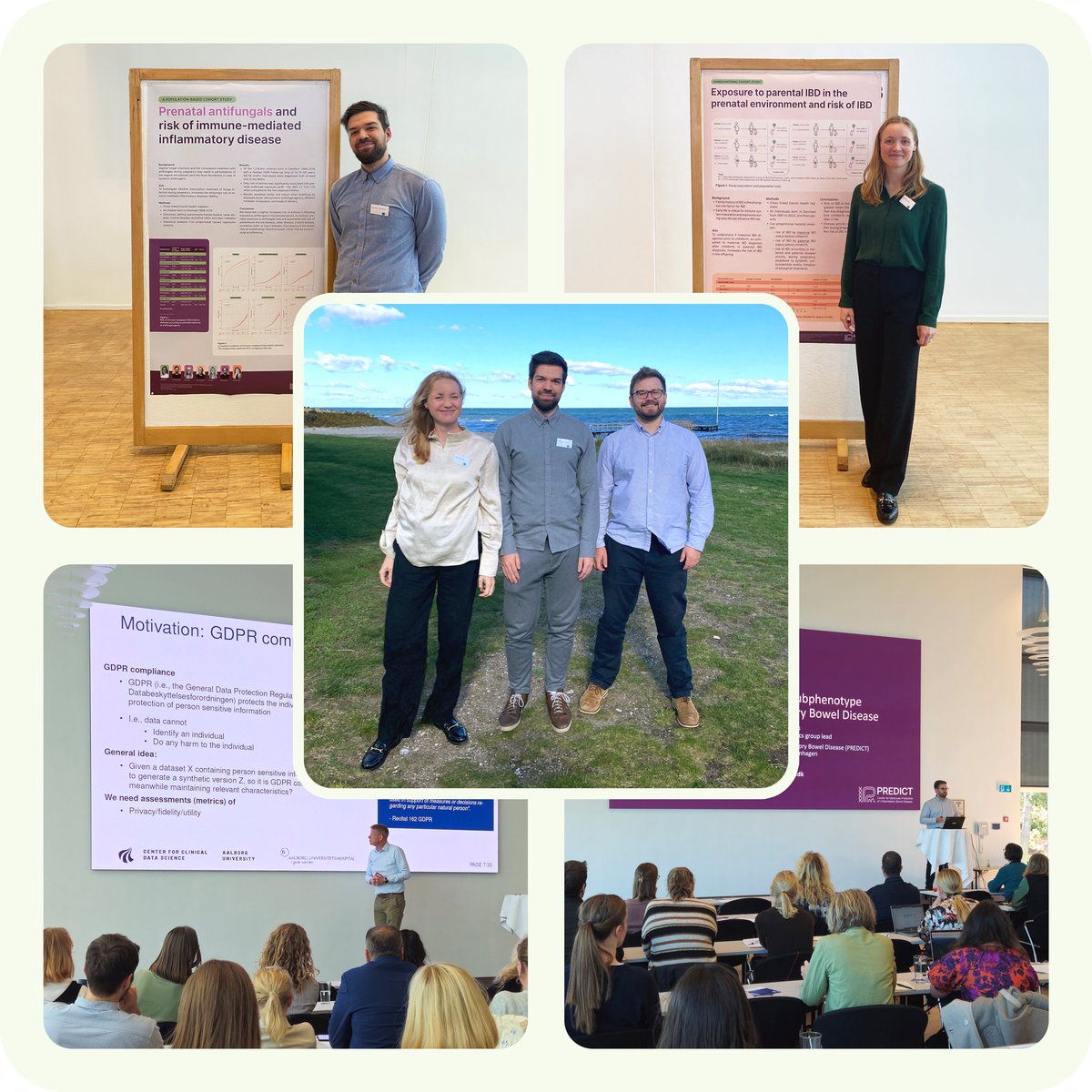 PREDICT IBD (@predictibd) on Twitter photo PREDICT is delighted to contribute to <a href="/dsfepi/">DKPharmacoepi</a>'s 30th anniversary meetingĀ š¬
Professor <a href="/m_boegsted/">Martin BĆøgsted</a> and Associate Professor <a href="/alehins/">Aleksejs Sazonovs</a> gave presentations. PhD student <a href="/BonfilsLinea/">Linea Bonfils</a> and Biostatistician Christian SĆørensen had poster presentations. PREDICT is delighted to contribute to <a href="/dsfepi/">DKPharmacoepi</a>'s 30th anniversary meetingĀ š¬
Professor <a href="/m_boegsted/">Martin BĆøgsted</a> and Associate Professor <a href="/alehins/">Aleksejs Sazonovs</a> gave presentations. PhD student <a href="/BonfilsLinea/">Linea Bonfils</a> and Biostatistician Christian SĆørensen had poster presentations.