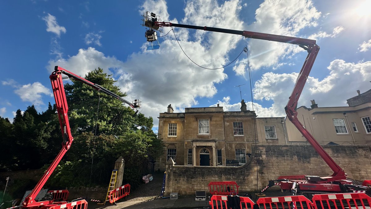 bristol_filming's tweet photo. 60Forty Films filming "Down Cemetery Road" for Apple TV+ in a private property on Charlotte Street.  Thursday, 3rd October, 2024.  #bristol #filming #crewloc https://t.co/L6GaDx8nZx