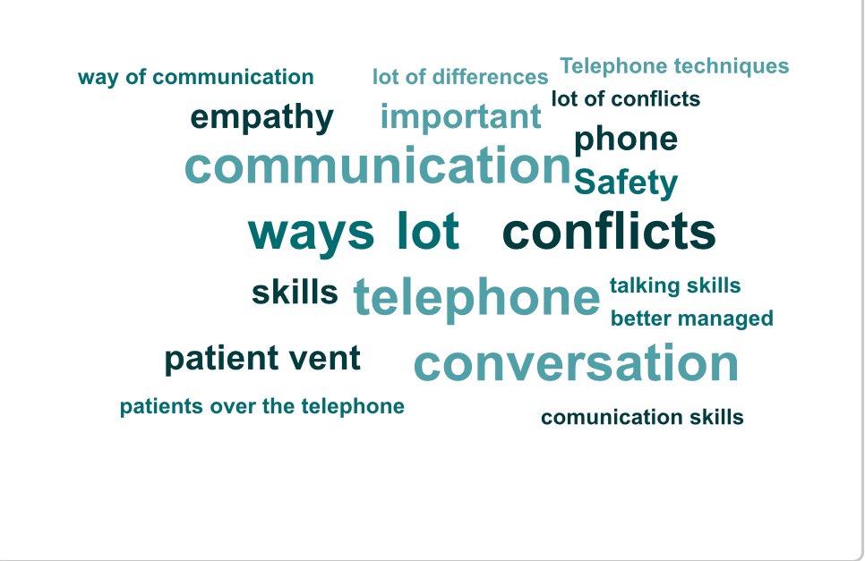 IENMs from South Africa, Ghana, Zimbabwe, Nigeria, India &amp; Romania attended the Advanced Comm Skills Workshop today. Really pleased with the outcome- their level of confidence increased from an average of 6.5 (pre) to 8.6/10 post workshop! 👏🏼 Here are their take-aways below: