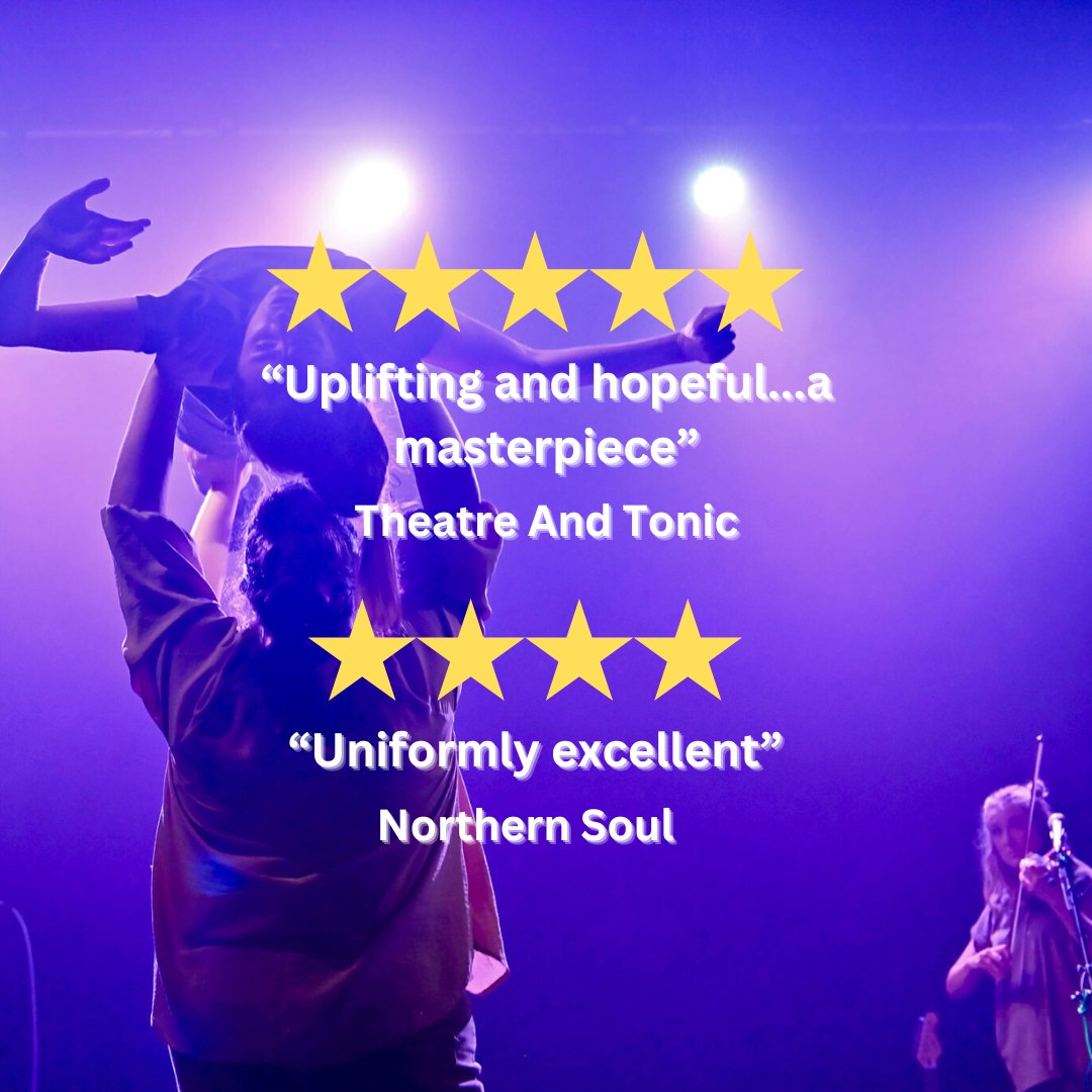 Ordinary Glory (@ordinary_glory) on Twitter photo 🎭 Only 2 shows left of Joy Unspeakable this Saturday, 5th Oct at <a href="/octagontheatre/">Octagon Theatre</a>!
The response has been amazing. We’re so grateful to everyone who's joined us / contributed to making this possible🙏
Check out our ⭐⭐⭐⭐ review from @Northern Soul —link in bio! 🎟️✨ 🎭 Only 2 shows left of Joy Unspeakable this Saturday, 5th Oct at <a href="/octagontheatre/">Octagon Theatre</a>!
The response has been amazing. We’re so grateful to everyone who's joined us / contributed to making this possible🙏
Check out our ⭐⭐⭐⭐ review from @Northern Soul —link in bio! 🎟️✨