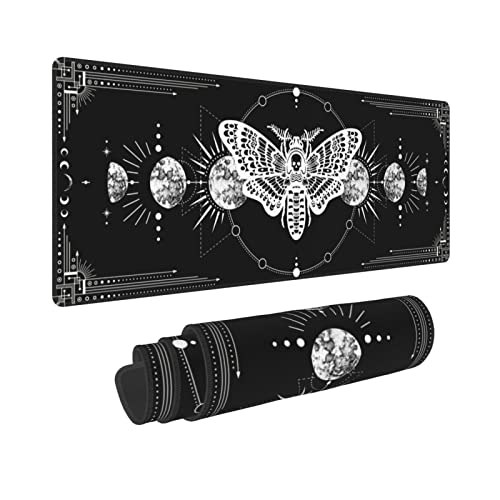 miss_cupsy's tweet photo. An item on my Throne wishlist just got fully funded: Moon Phase Moth Gaming Mouse Pad Extended Large Mouse Pad XL, Stitched Edges Mousepad, 31.5 X 11.8 Inch - Moon Phase Moth. Thank you! https://t.co/W4KtQv0RqM #Wishlist #Throne https://t.co/y6cfTMB2cA