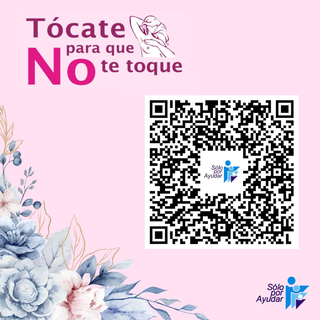 El #CáncerDeMama💟 puede ser curable si se detecta a tiempo y el #DiagnósticoOportuno es la mejor herramienta de que disponemos 🩵

Escanea el siguiente código y obtén información sobre el cáncer de mama así como los paso para la autoexploración. 🙌
#YoMeToco #DetecciónTemprana