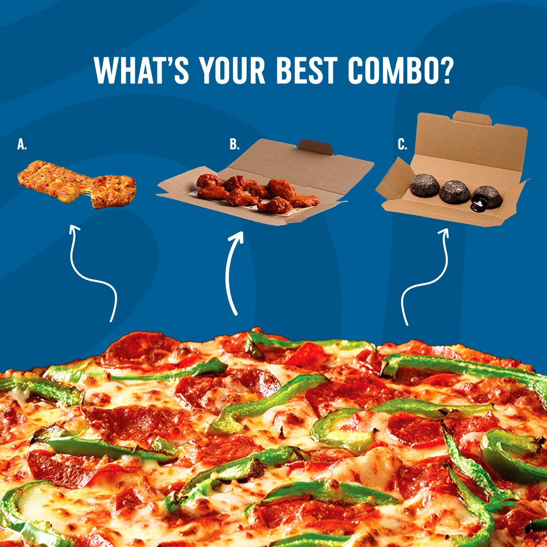 DominosJa's tweet photo. A, B or C? https://t.co/1eO02SnksL