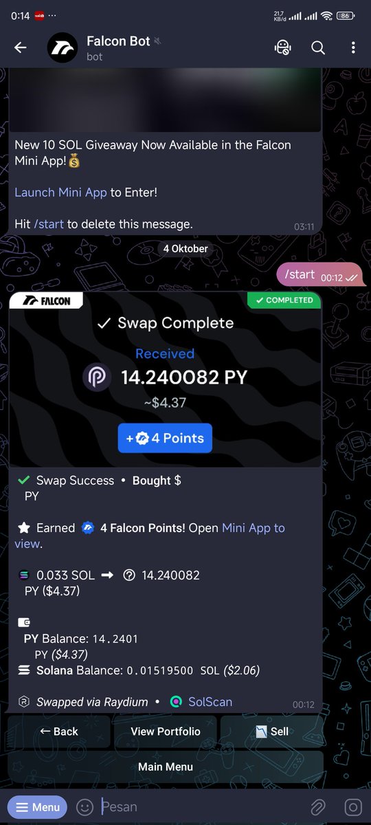 Delvia_ZX's tweet photo. @TradeOnFalcon FVCNCxqBnvHLkmCHUiad8wXmYGLhoNs5CYoVfgU9K3QK https://t.co/qSQSvlLzA3