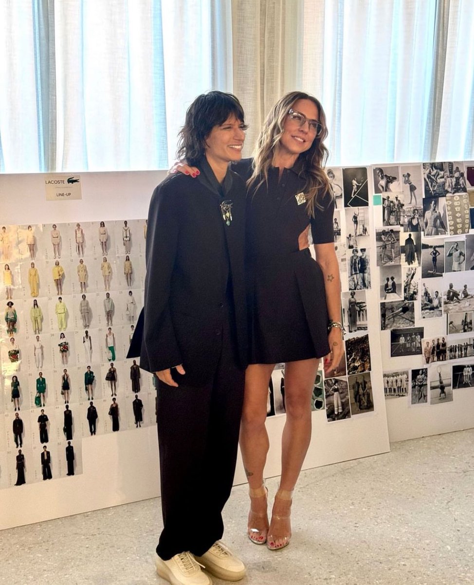 MelanieCupdates's tweet photo. 📸 | MelanieCmusic; I was lucky enough to be at the @lacoste Spring Summer 25 show in Paris this week, an absolutely spellbinding collection, I am in awe @/pelagia.kolotouros . Thank you so much for having US #LacosteSS25 https://t.co/ihsgf4YxZt