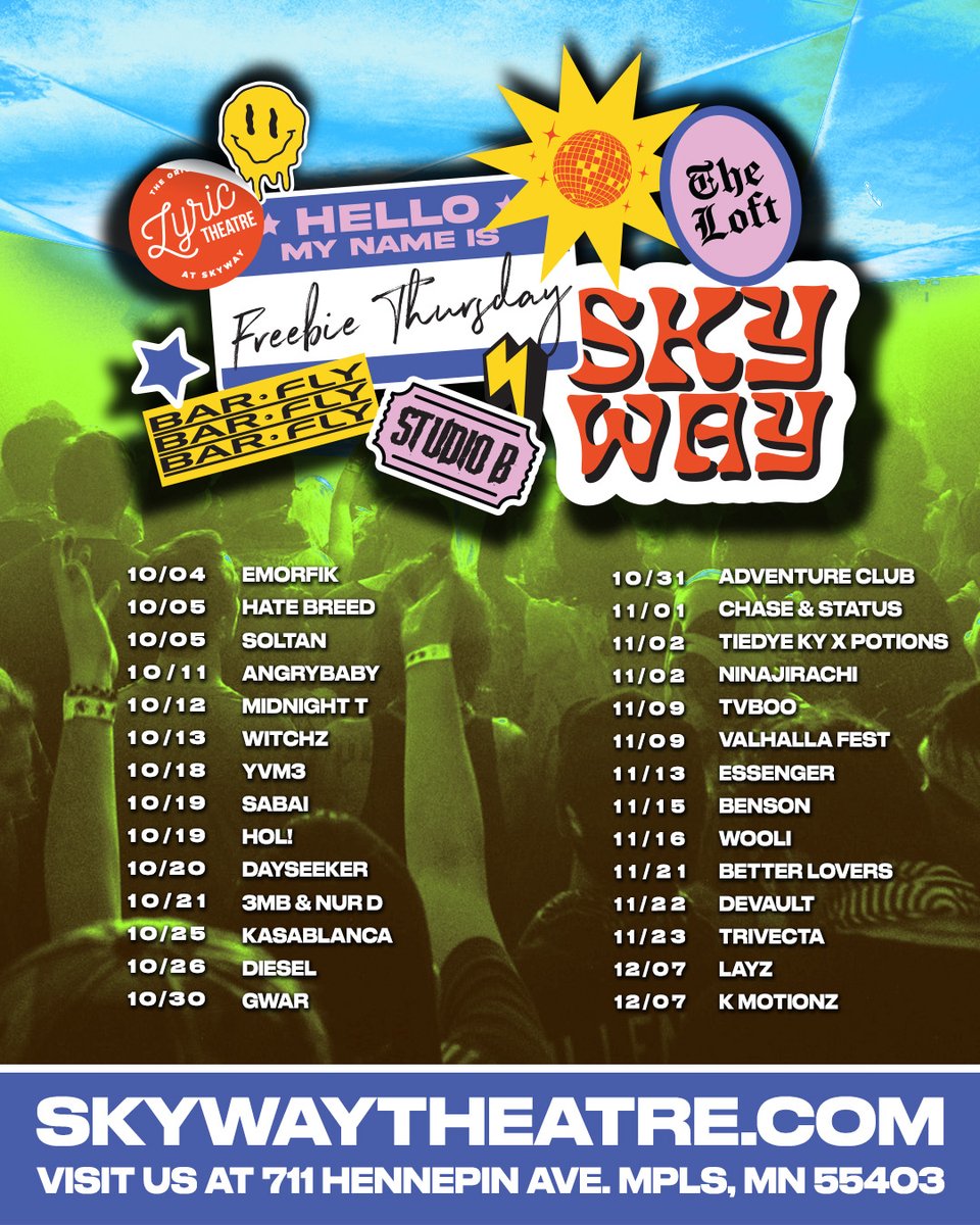SKYWAY THEATRE tweet media