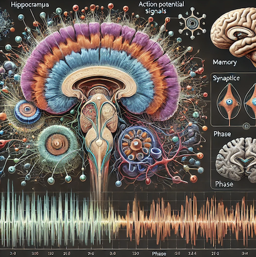 Jie Zheng published new work showing phase precession in spike timing vis-a-vis local field potentials in the human brain during episodic memory tasks. Read more here: Zheng et al, Nature Human Behavior (2024). kreimanlab.com/code/theta-pha…
