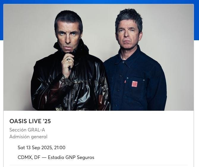 slowlydived's tweet photo. Sí se pudo. Nos vemos en un año.
#OasisLive25 https://t.co/c4R1M8Xvis