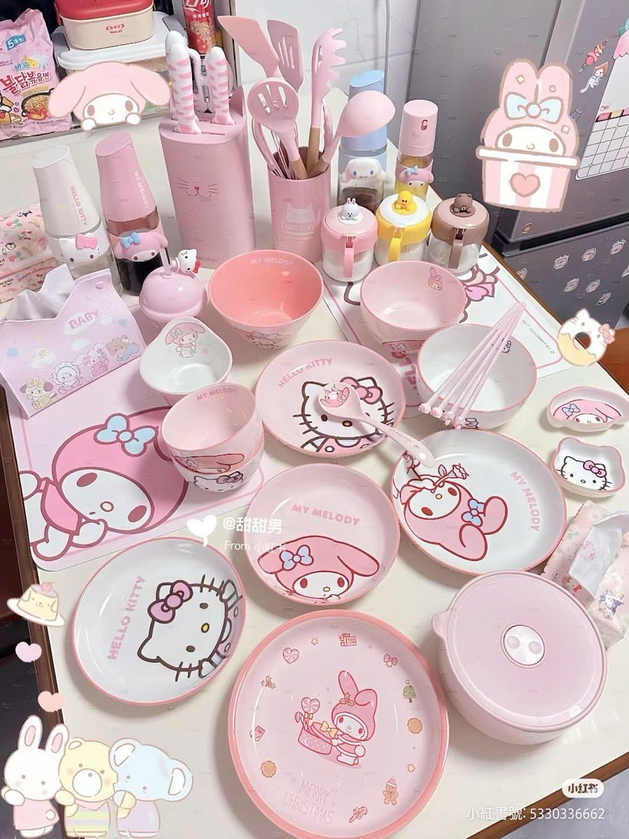 piinkimi_'s tweet photo. pink kitchenware https://t.co/c3FjGkyjcp