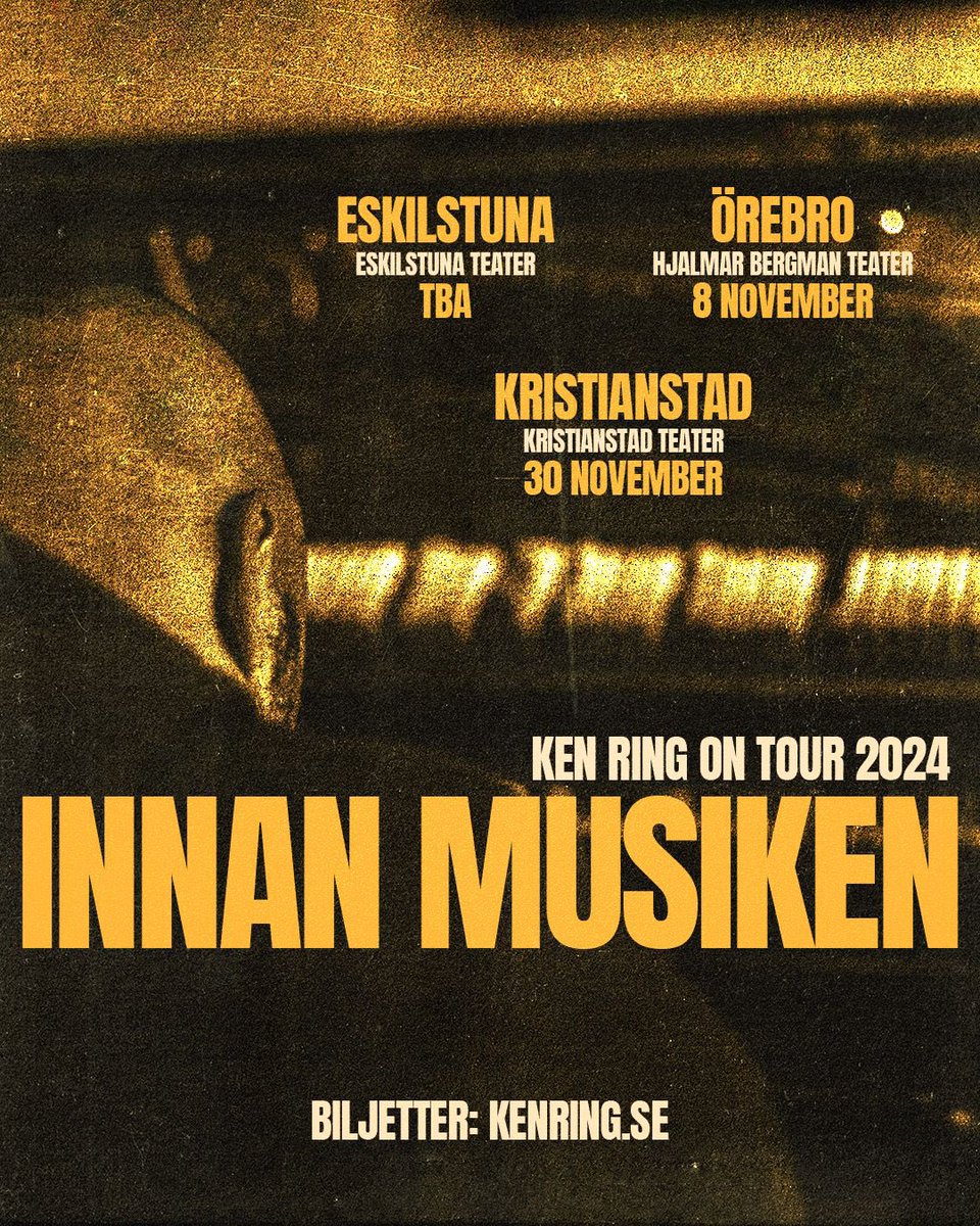 Biljetter på kenring.se 🤛🏾🤜🏾